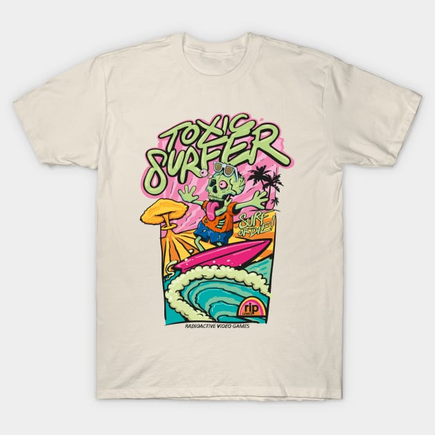 TOXIC SURFER T-Shirt by Deathstarrclub